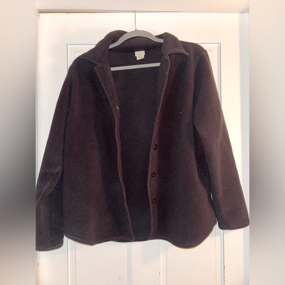 Women's Black Button Jacket